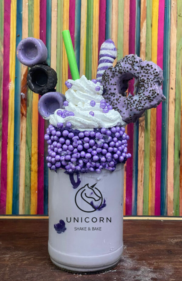 Unicorn Blackcurrent Milkshake