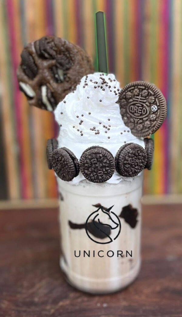 oreo brownie milkshake